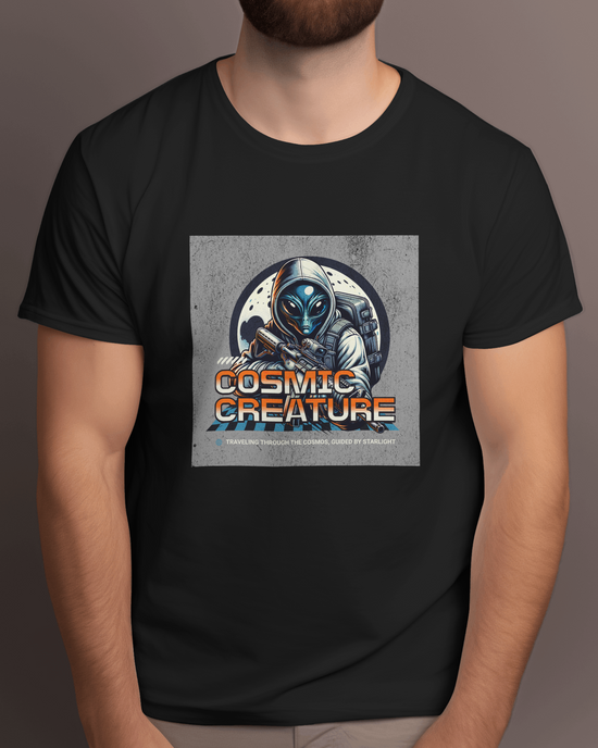 Cosmsic Creature - 100% organic cotton - relaxed fit casual t-shirt